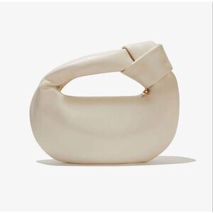 Melie Bianco Alexandra Cream Vegan Top Handle Bag